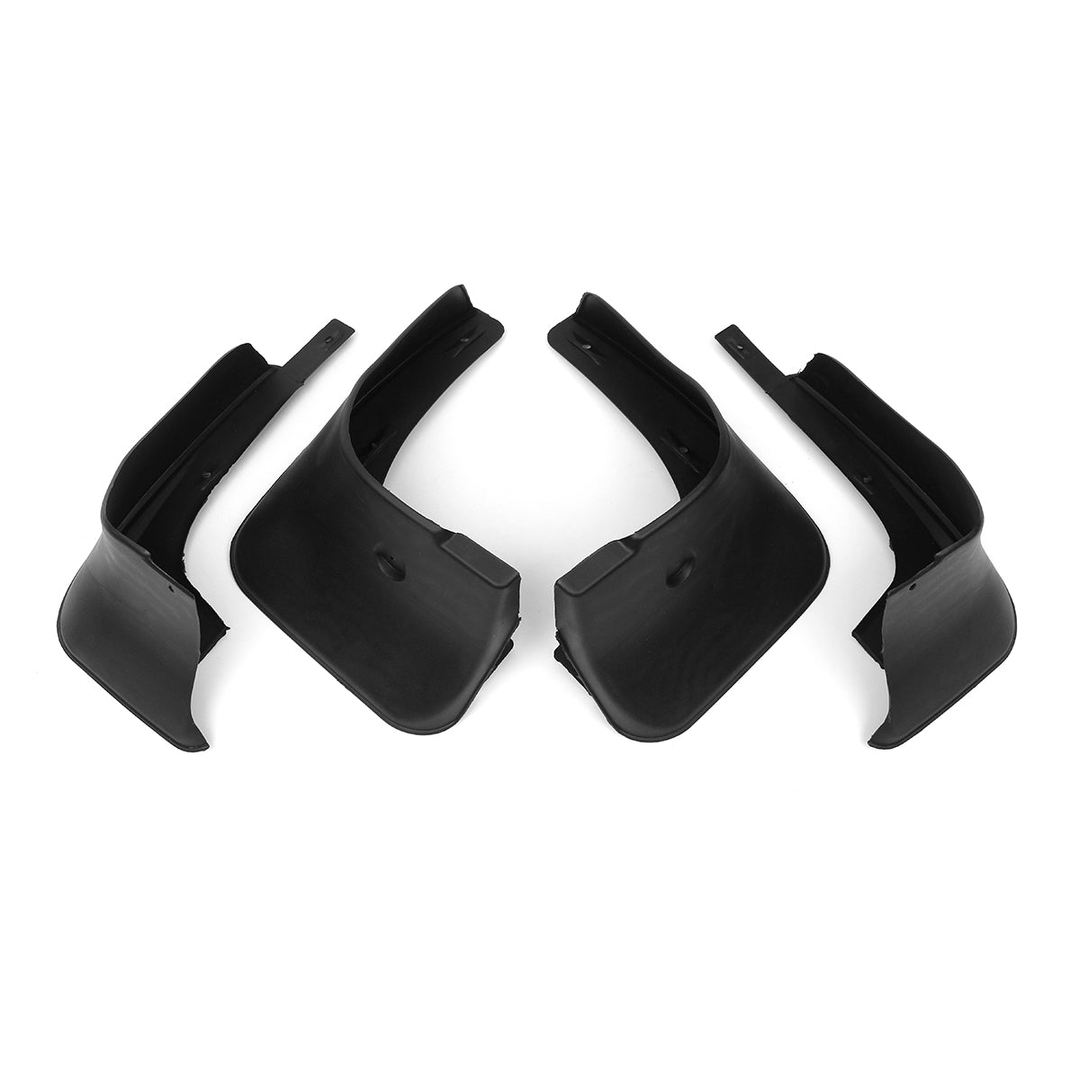 Black 4Pcs Front And Rear Mud Flaps Car Mudguards For Toyota Corolla Altis E140 2007-2013