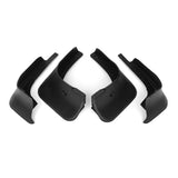 Black 4Pcs Front And Rear Mud Flaps Car Mudguards For Toyota Corolla Altis E140 2007-2013