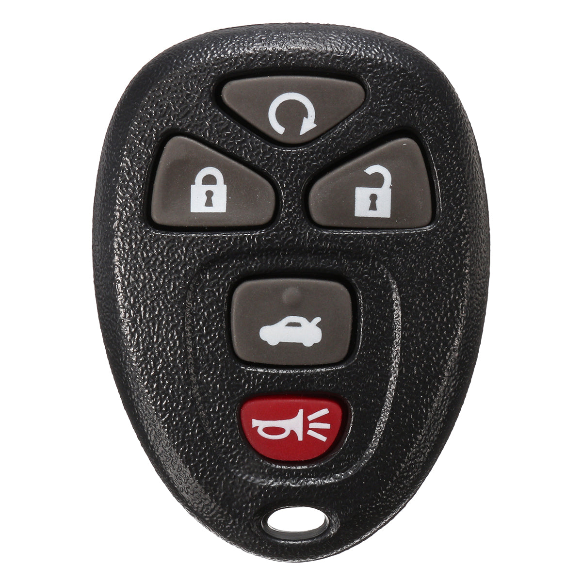 Dark Slate Gray Keyless 5 Buttons Remote Key Fob Shell for Chevrolet Buick KOBGT04A 22733524