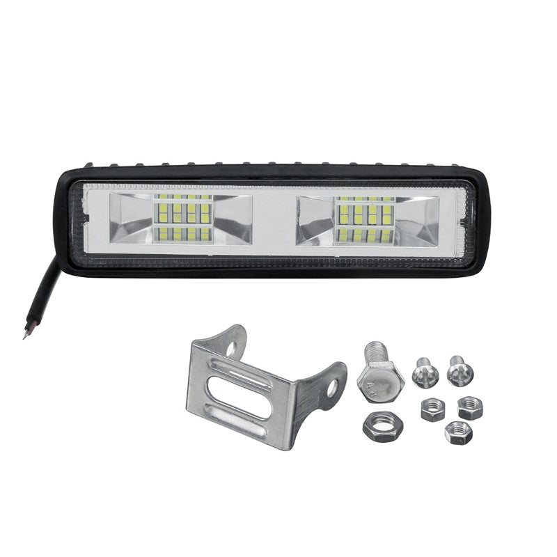 Gray 6 inch 12V 48W LED WORK LIGHT BAR Spot Lamp For OFF-ROAD 4WD SUV ATV CAR LAMPS B