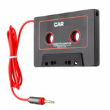Dim Gray Cassette Car Stereo Tape Adapter for iPod iPhone MP3 AUX CD Player 3.5mm Jack (Black)