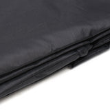 Black 75X20X40inch Lawn Mower Cover Polyester Fiber Dust UV Protection Water Resistant