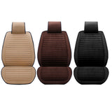 Universal Car SUV Front Seat Cover Plush Cushion Breathable Warm Pad Winter - Auto GoShop