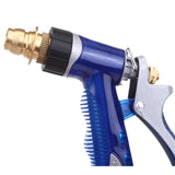 Long Foam Pot Car High Pressure Washer Power Spray Nozzle Hose Garden (Blue) - Auto GoShop