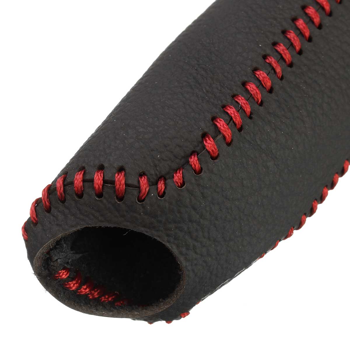 Genuine Leather Car Handbrake Cover Hand Brake Protective Sleeve Anti-slip for Honda Civic/ Accord - Auto GoShop