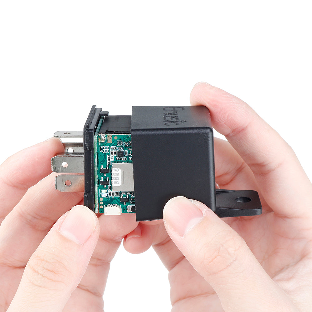 Dark Slate Gray Enusic™ CJ730 ACC Testing Relay GPS Tracker Real Time GSM Locator Hide Anti-theft APP Cut off Fuel Power System Function Global Version