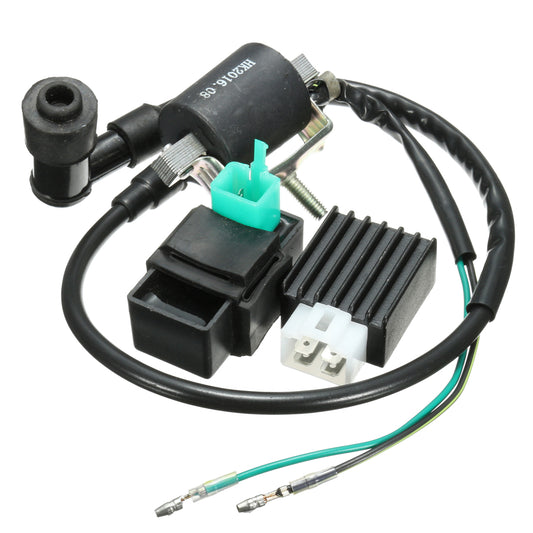 Turquoise Ignition Coil CDI Rectifier Regulator For 110cc 125cc 140cc Pit Dirt Bike