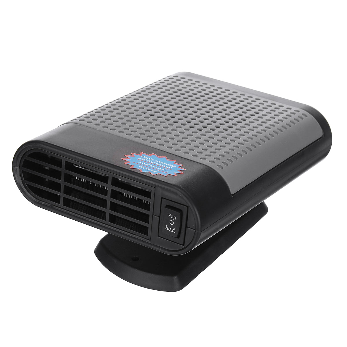 Slate Gray 12V two-in-one Car Heater Glass Defroster Air Purifier