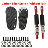 Dark Slate Gray Universal Car Hood Pin Engine Bonnet Latch Lock Kit Refitting With Keys Hood Lock Hood Mount Car Safety Protection