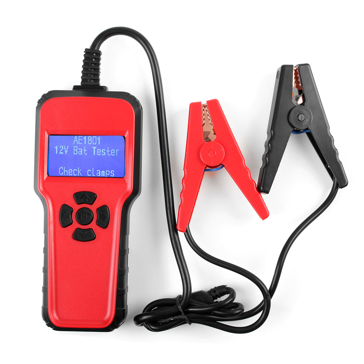 AE1801 12V Car Battery Tester Battery Load Digital Analyzer CCA Charging Fault Diagnostic Scan Tool With LCD Display Screen - Auto GoShop