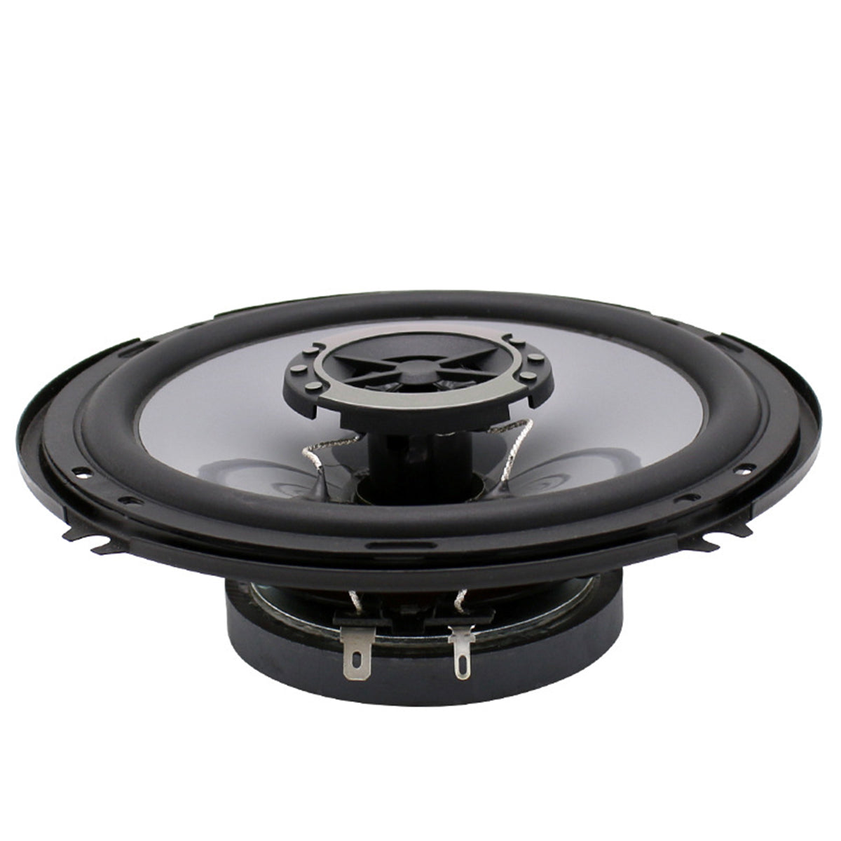 Black 1641 6 Inch 400W Car Coaxial Speaker DIY Horn 2PCS