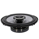 Black 1641 6 Inch 400W Car Coaxial Speaker DIY Horn 2PCS