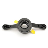 Dim Gray 38/40mm 3/4mm Wheel Balancer Quick Release Hub Wing Nut Tire Change Tool