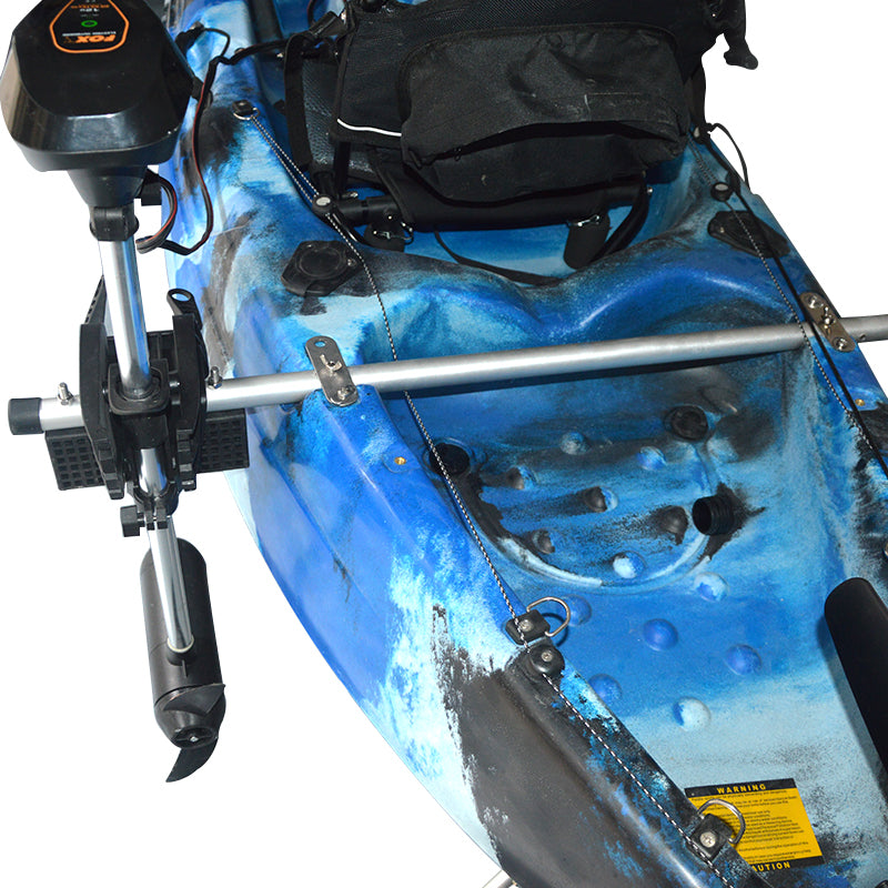 Cornflower Blue Reinforced Nylon Block Board For Kayak Trolling Motor Mounting DIY Boat Marine Accessorie Black