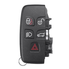 Dark Slate Gray 5 Button Remote Key Fob Case Smart Key Shell For LAND ROVER LR4 Range Rover Sport Evoque