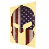 American Flag Helmet Stickers Patriotic USA Fearless Warrior Car Vinyl Decal - Auto GoShop