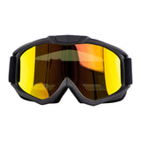 Black Universal Motorcycle Cycling Skiing Sport Goggles Outdoor Windproof TPU Anti-shock Breathable
