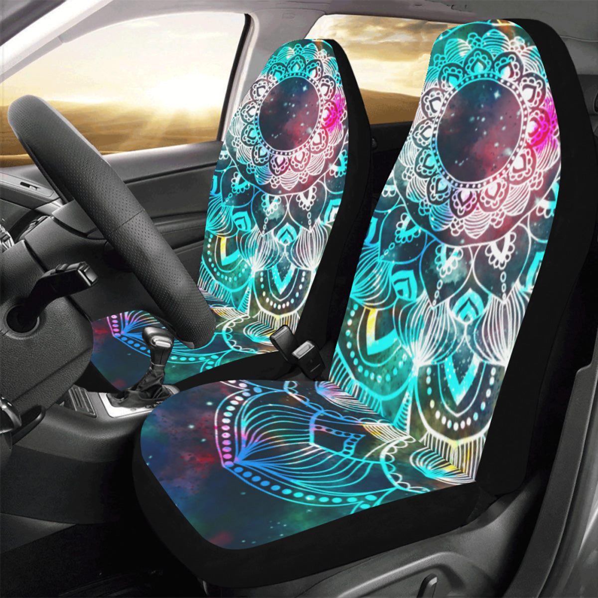 2 PCS Front Car Seat Covers Cushions Seat Protector Auto Interior Accessories - Auto GoShop