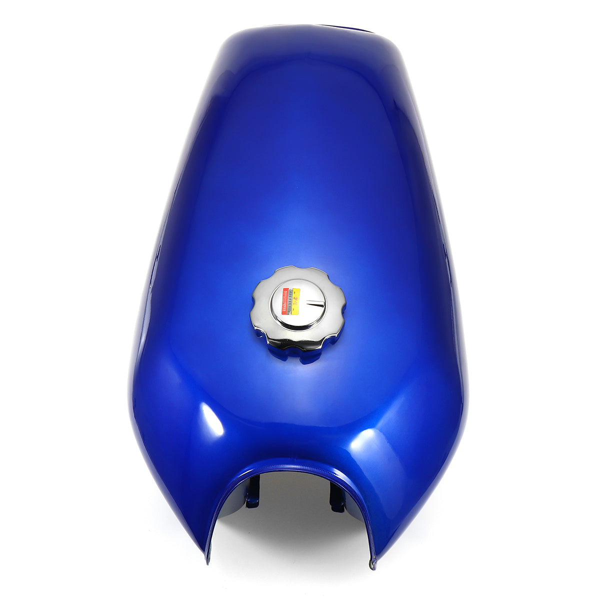 Royal Blue 9L 2.4 Gallon Motorcycle Cafe Racer Fuel Gas Tank with Petrol Cap Key For Honda CG125