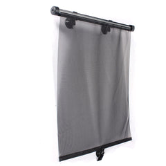 2pcs Car Side Window Sunshade Curtain Roller Blind Screen Protector Visor - Auto GoShop