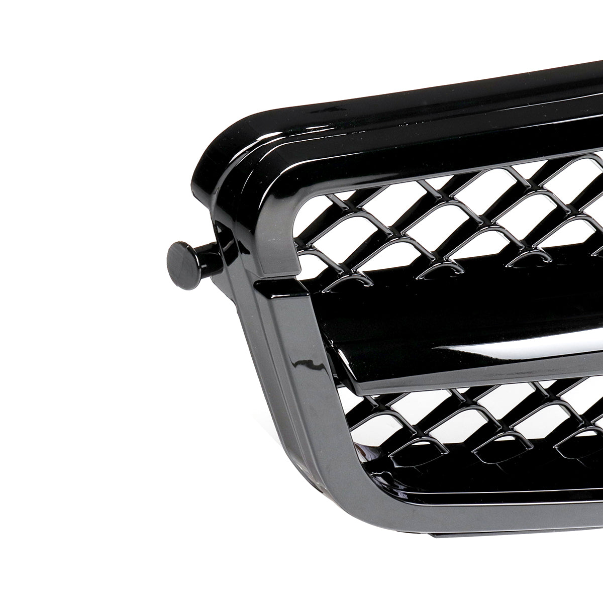 Dim Gray Car C63 AMG Style Front Upper Grille Grill For Mercedes C Class W204 C180 C200 C300 C350 2008-2014