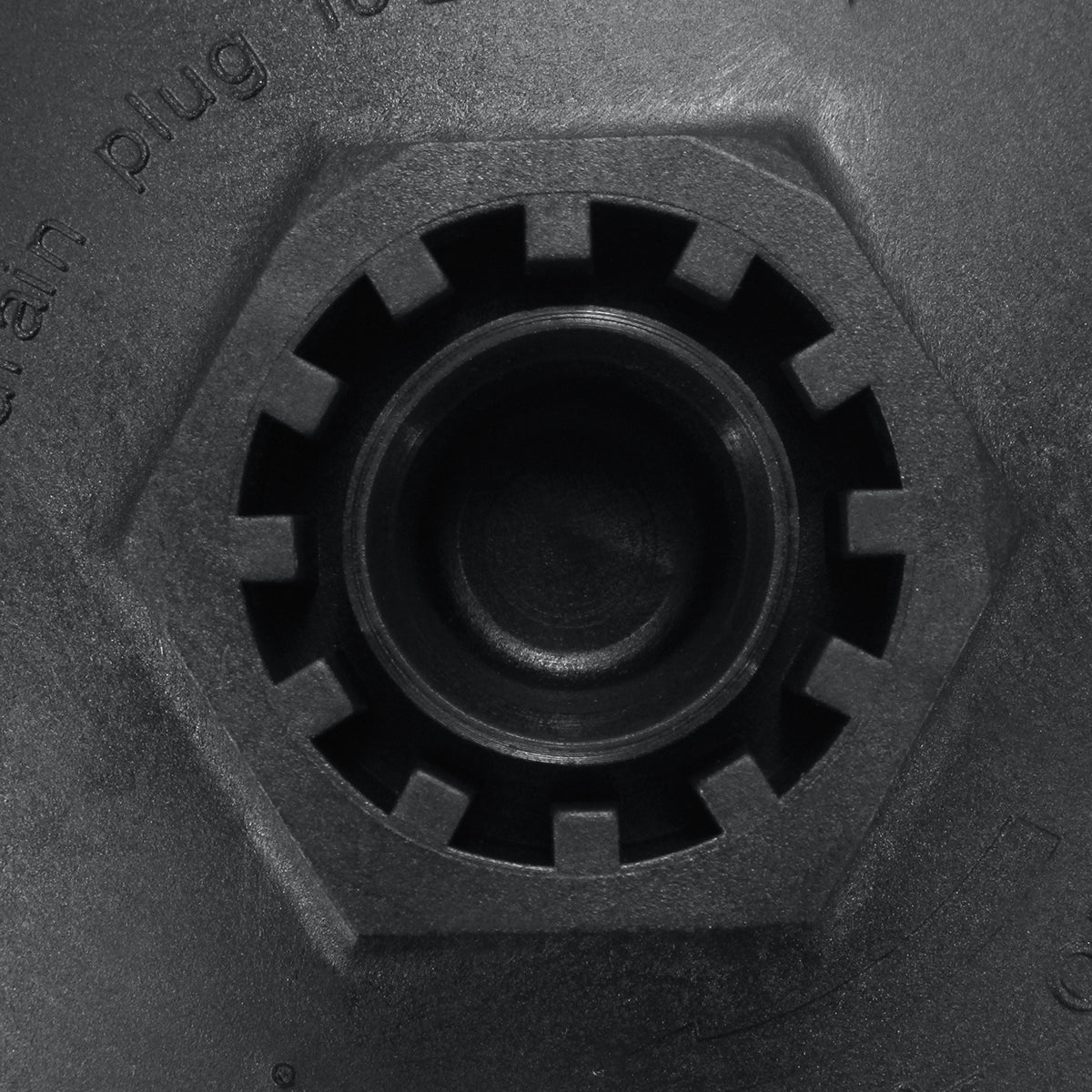 Black Fuel Oil Filter Cover Cap Bowl