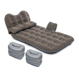 Dim Gray Car Travel Inflatable Air Mattress Back Seat Portable Camping Bed Cushion with Back Support