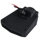 Black 12V 200W Power Portable Car Cool Heater Defogging Defroster