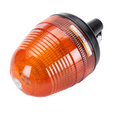 Chocolate 60 LED Rotating Flashing Light Amber Beacon DIN Pole Mount Tractor Warning Light Lamp 12/24V