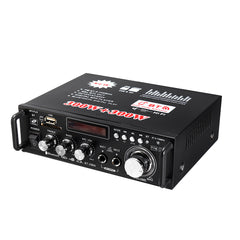 110V/12V bluetooth Car Home Amplifier FM Radio Player Car Amplifier With Remote Control - Auto GoShop