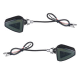 Dark Slate Gray 12V Motorcycles LED Turn Signal Indicator Lights Running Daytime Light Universal