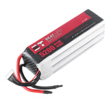 Maroon BT 22.2V 5200mAh 65C 6S Lipo Battery Without Plug for ARRMA Senton 6S RC Car 700 Class Helicopter