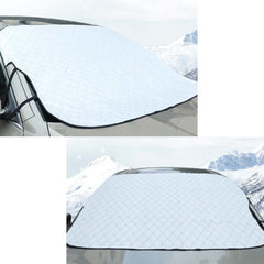 Lavender Car Snow Cover Windshield Sun Shade Wind Frost Protector w/ 3 Magnet Magnetic