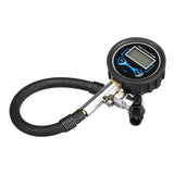 0-200Psi Digital LCD Tyre Tire Air Pump Pressure Gauge Tester Car Motorcycle Van - Auto GoShop