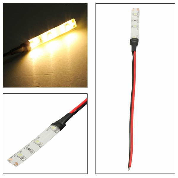 Sienna 12V 3 LED Strip Light 3528 SMD Flexible IP65 Waterproof For Motorcycle Car