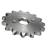 Dark Gray 420 10/11/12/13/14/15/16/17/18/19 Tooth Front Counter Sprocket 17mm Shaft For 70cc 110cc 125cc Motorcycle Pit Dirt Bike ATV