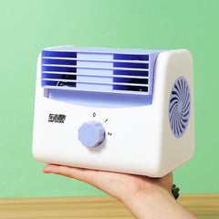 Portable Cooling Fan Air Conditioner Bladeless Personal Space Cooler for Home Office Desk Car 12V (12V) - Auto GoShop