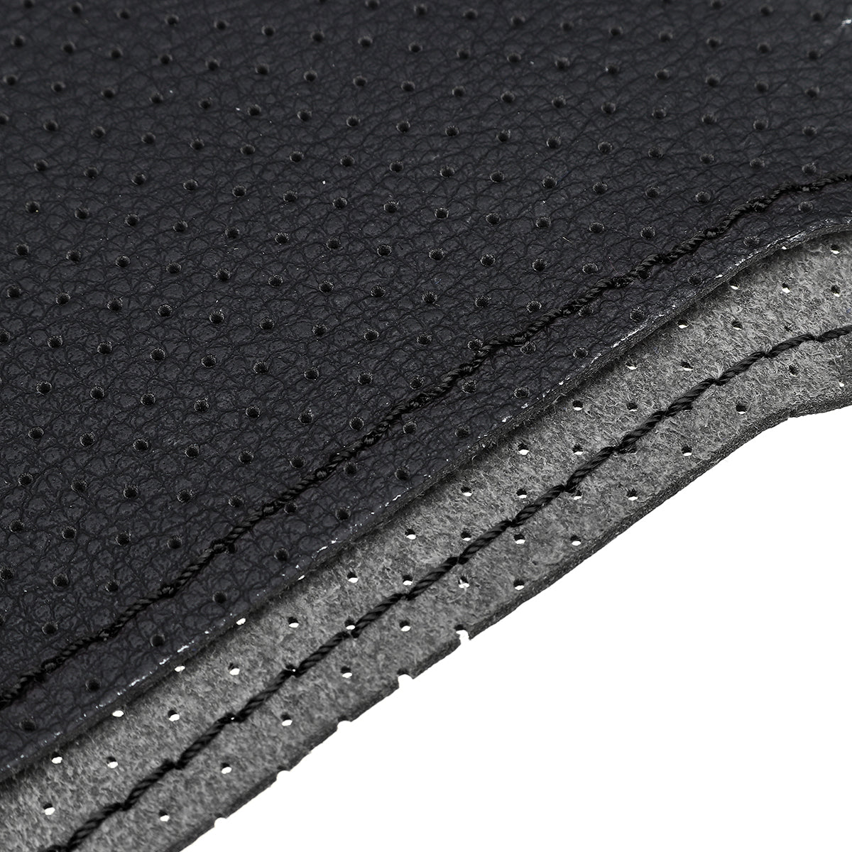 Car Steering Wheel Covers Wrap Black For Lada Vesta 2015-2019 For Xray 2015-2019 - Auto GoShop