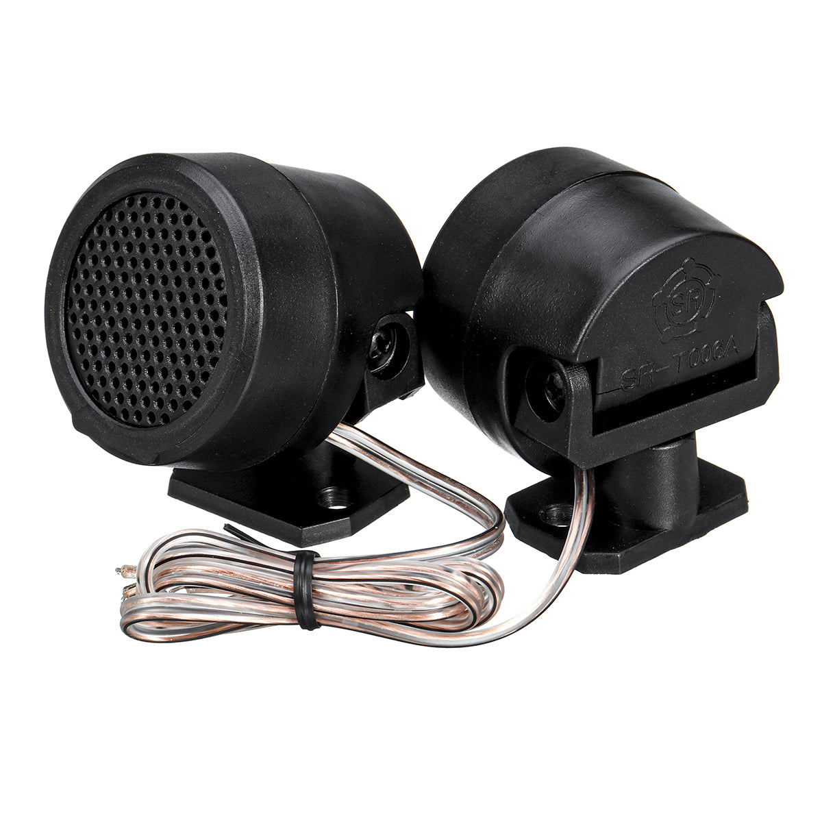2Pcs Car Audio Music Stereo Super Sound High Tweeter Speaker Horn 12V 500W - Auto GoShop