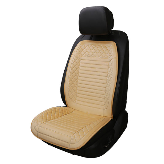 12V Electric Heated Car Front Seat Cover Pad Thermal Warmer Cushion Universal - Auto GoShop