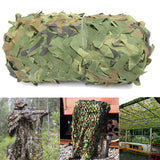 Dark Sea Green 4mX6m Jungle Camo Netting Camouflage Net for Car Cover Camping Woodland Military Hunting
