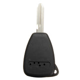 Dark Slate Gray 6-Button Remote Lgnition Key Shell Case Uncut Blade For Chrysler Dodge